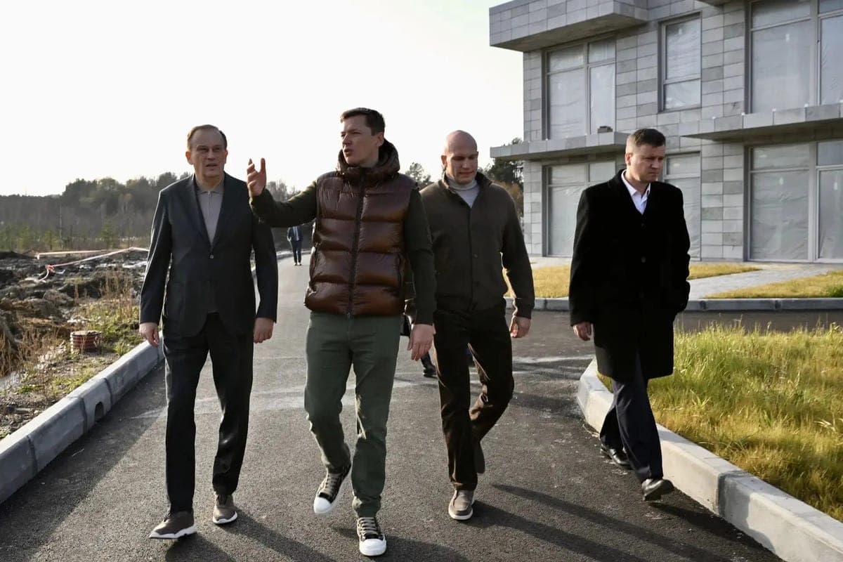The head of the Leningrad region visited a new tourist cluster with an aquathermal complex
