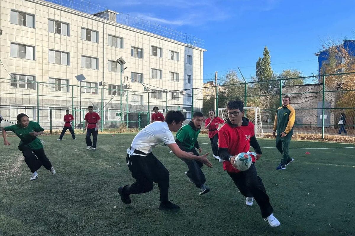 Tag rugby tournament was held at Kalmyk University