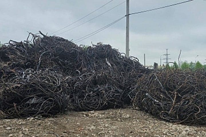Cherepetskaya GRES sells 300 tons of scrap metal for 39 million rubles