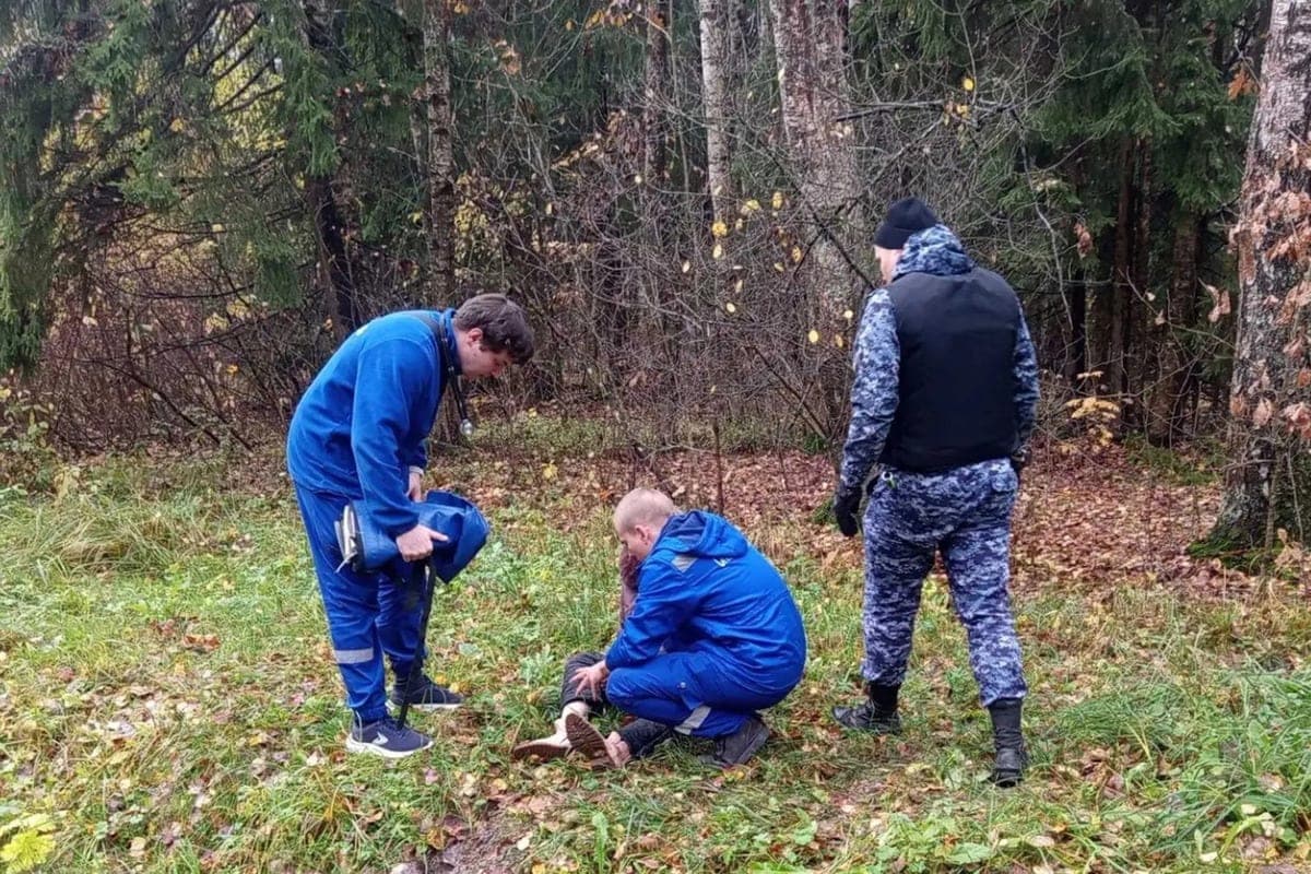 Jump for mushrooms turned St. Petersburg fracture and a trip to the hospital