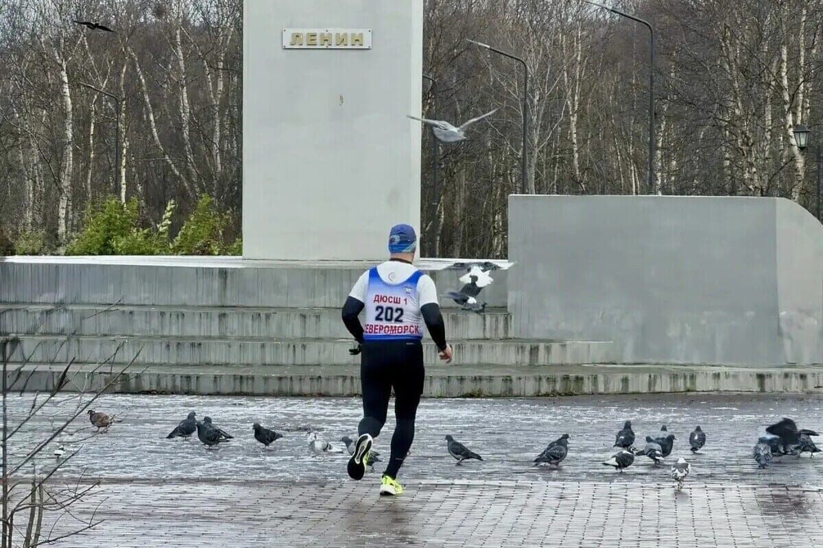 Almost 200 athletes and amateurs ran the Autumn Cross in Severomorsk