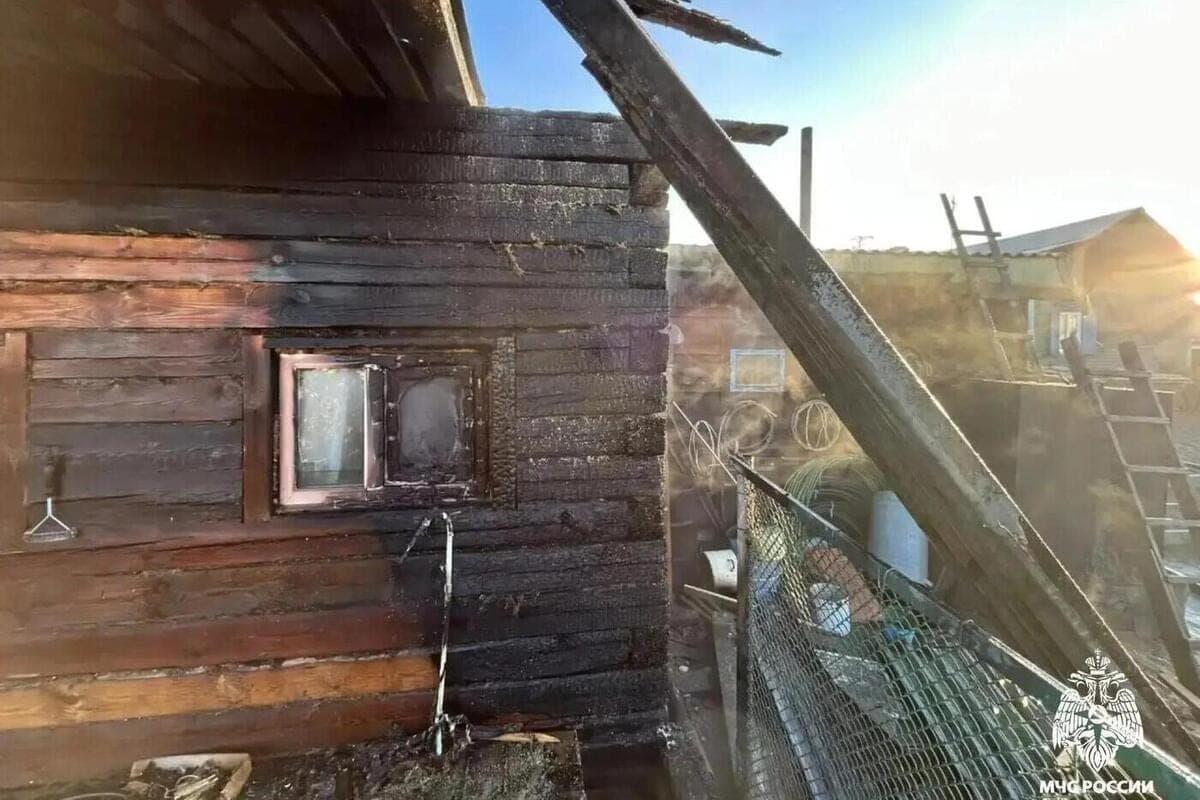 In Buryatia for the day there were three fires, one person was injured