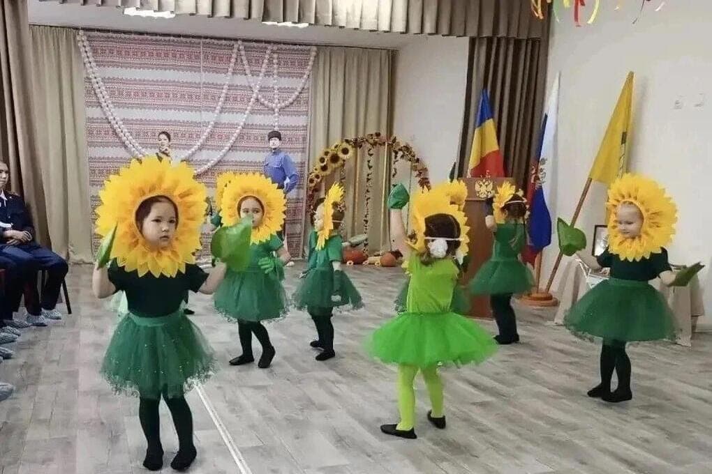 In the kindergarten of Kalmykia held a Cossack circle