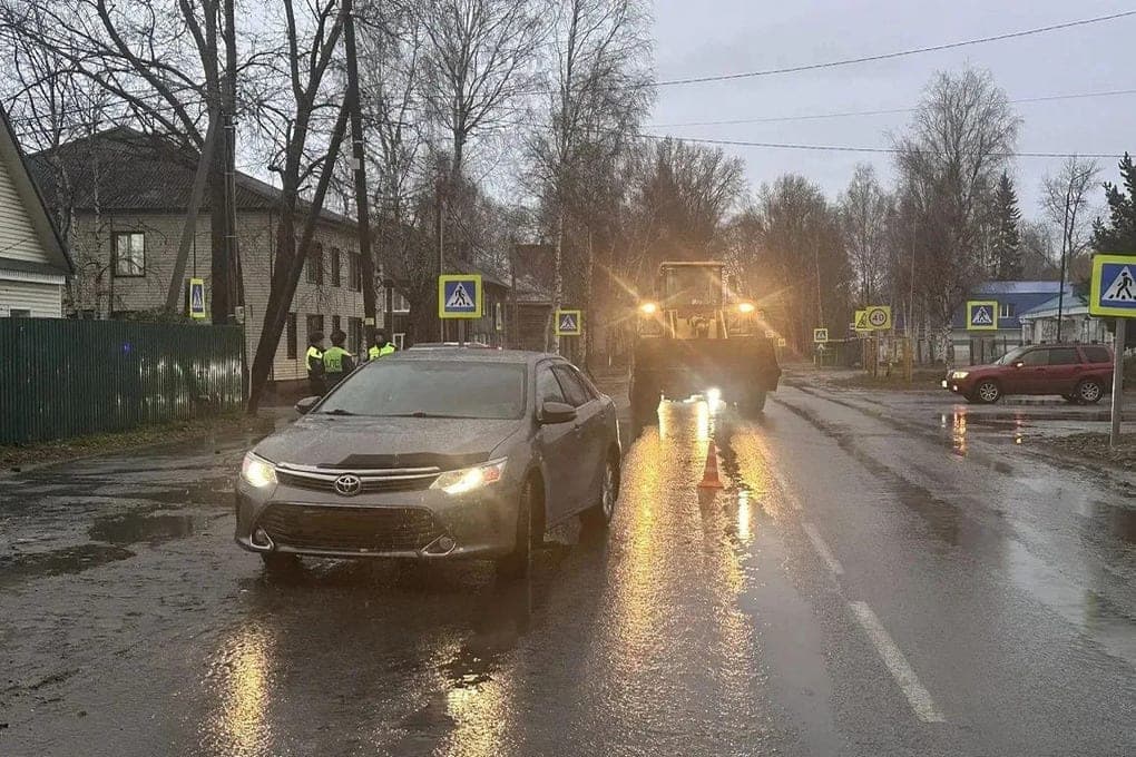 В Колпашеве иномарка сбила 61-летнего пешехода