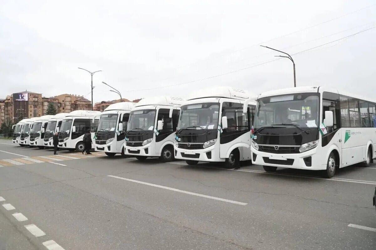 На междугородние маршруты Ингушетии выйдут девять новых автобусов