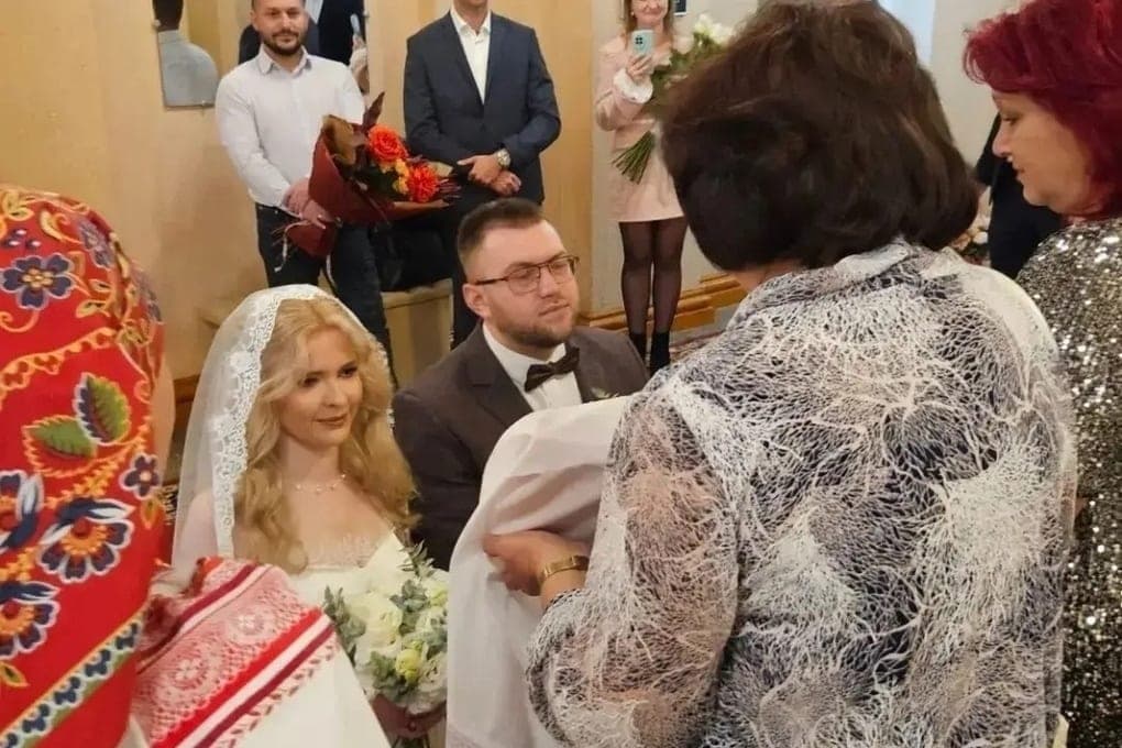 В Курске сыграли свадьбу в народном стиле с обрядами Курской губернии