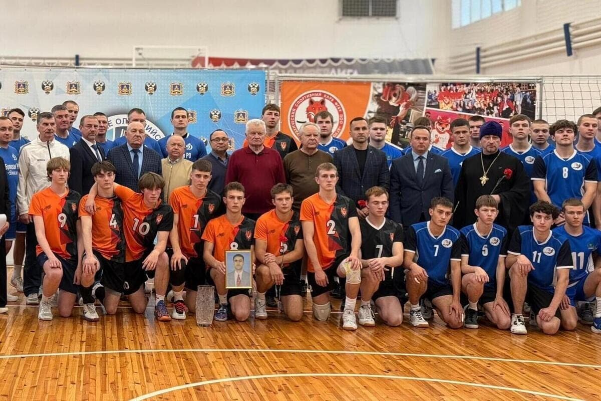In Bryansk opened a volleyball tournament in memory of FSB employee Vyacheslav Puzyruk
