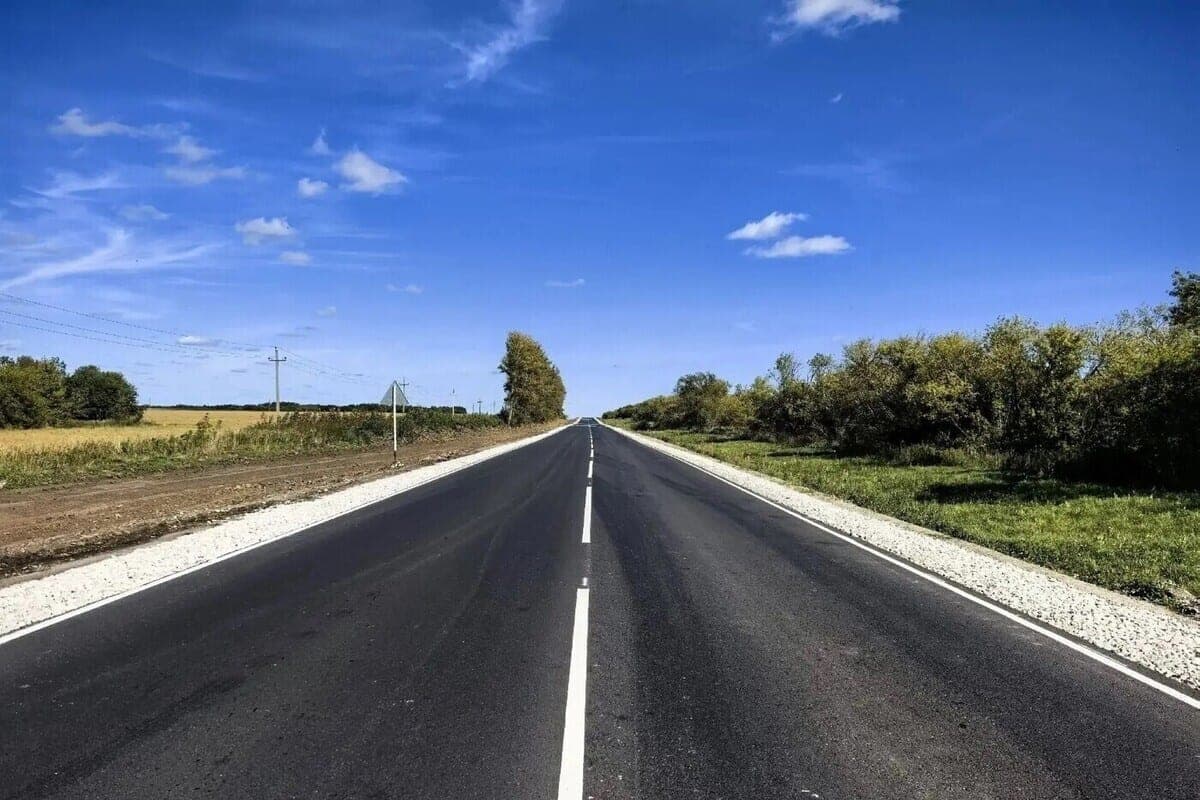Two sections of 9 km were restored on the road between Tula region and Kaluga