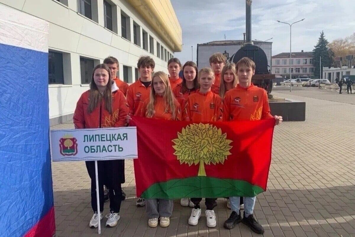 Elets schoolchildren represent the Lipetsk region at the Tourist rally