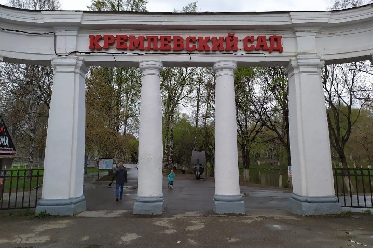 Фигурки белок появились в Кремлевском саду Вологды
