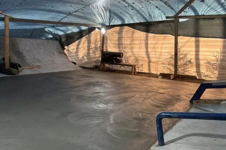 A new skate zone will appear in the landscape park “Aurajoki” in Lahdenpohje