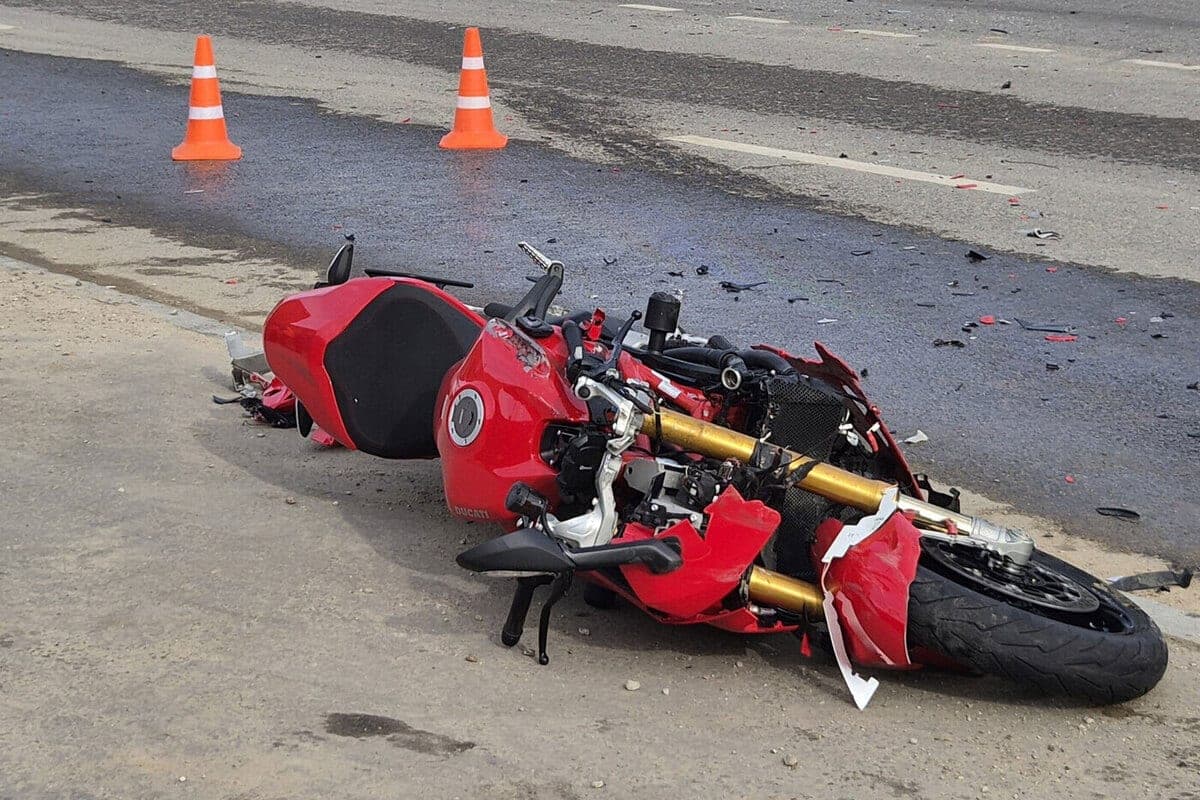 Motorcyclist died in a car accident in the south-east of the Moscow region