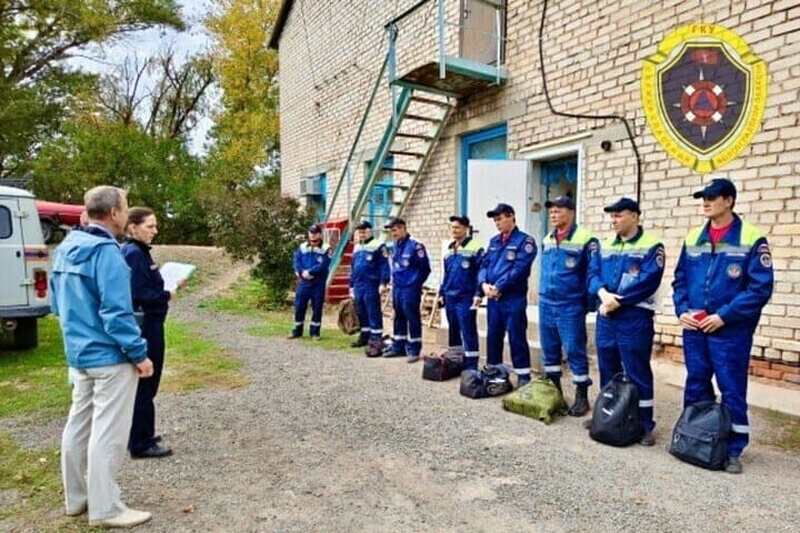 В Волгоградской области проверили спасательные подразделения