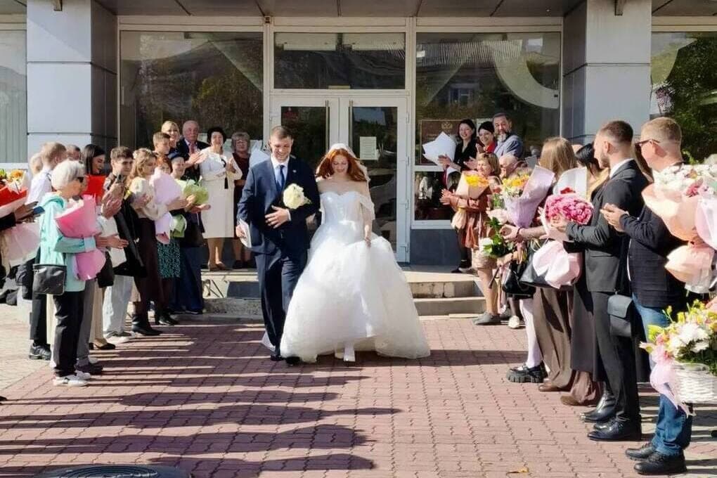 Beautiful date 10.10 brought Melitopol 700th wedding since the beginning of the year