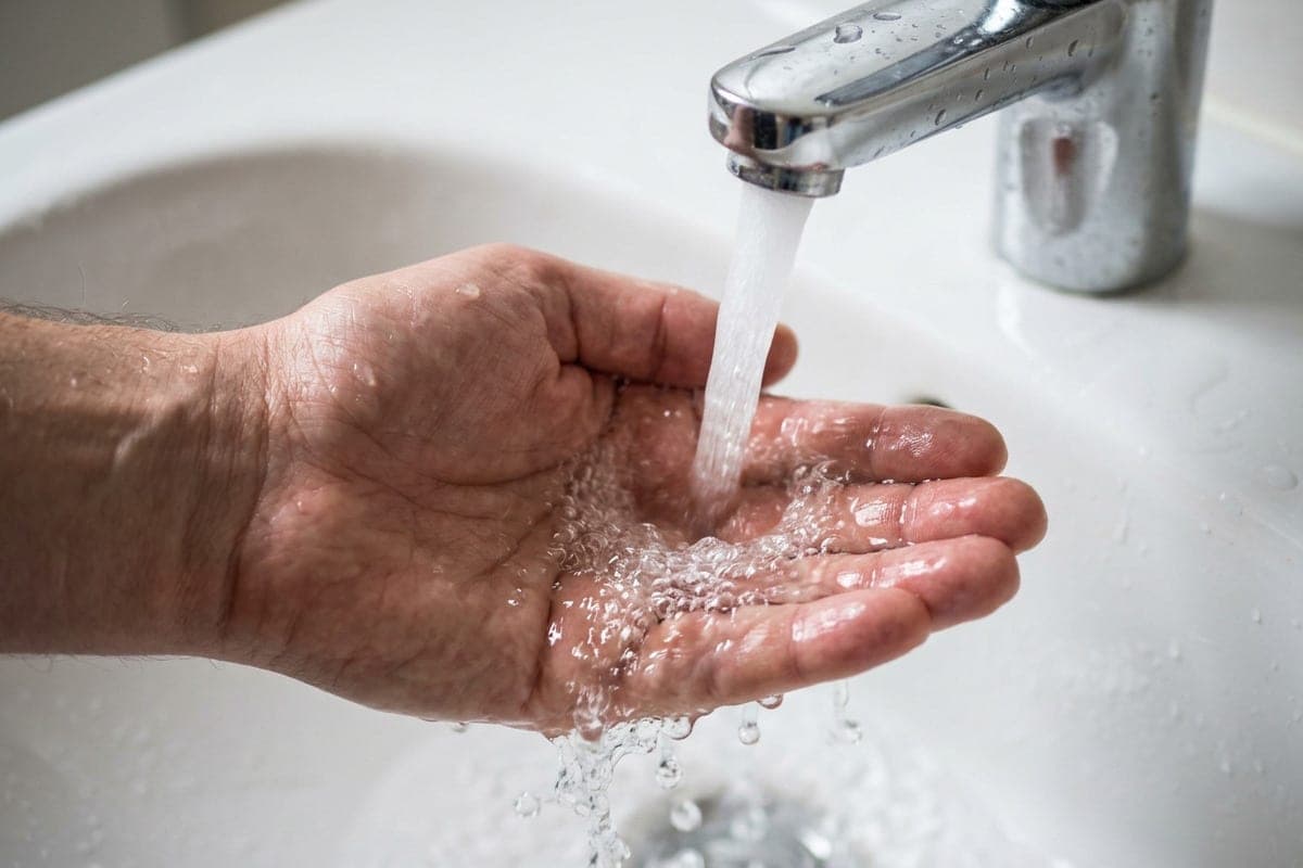 The Russians told what to do if the hot tap is cold water