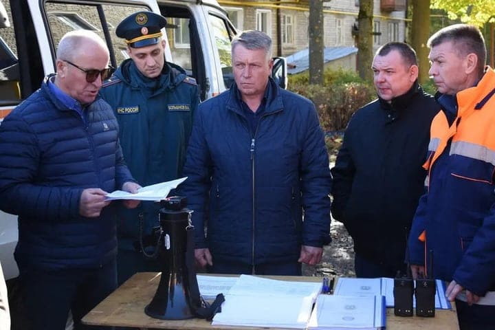 In Kineshma held exercises to eliminate the accident at the power substation