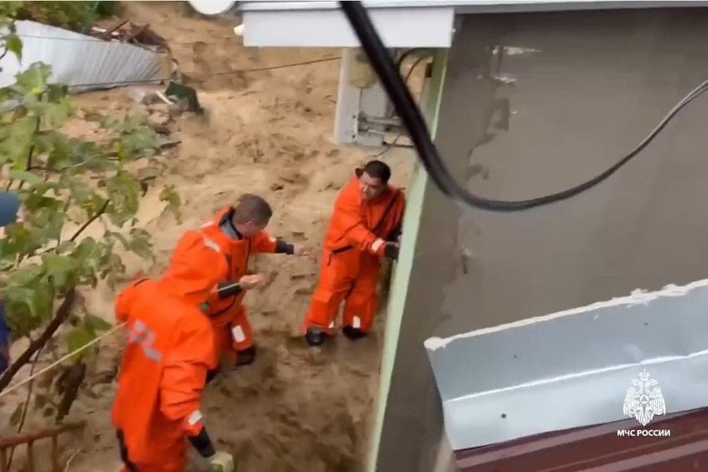 В Кореизе эвакуировали семь человек из-за подтоплений