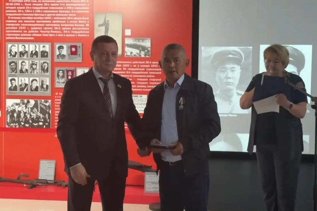 In Elista honored the fathers who raised the defenders of the Fatherland