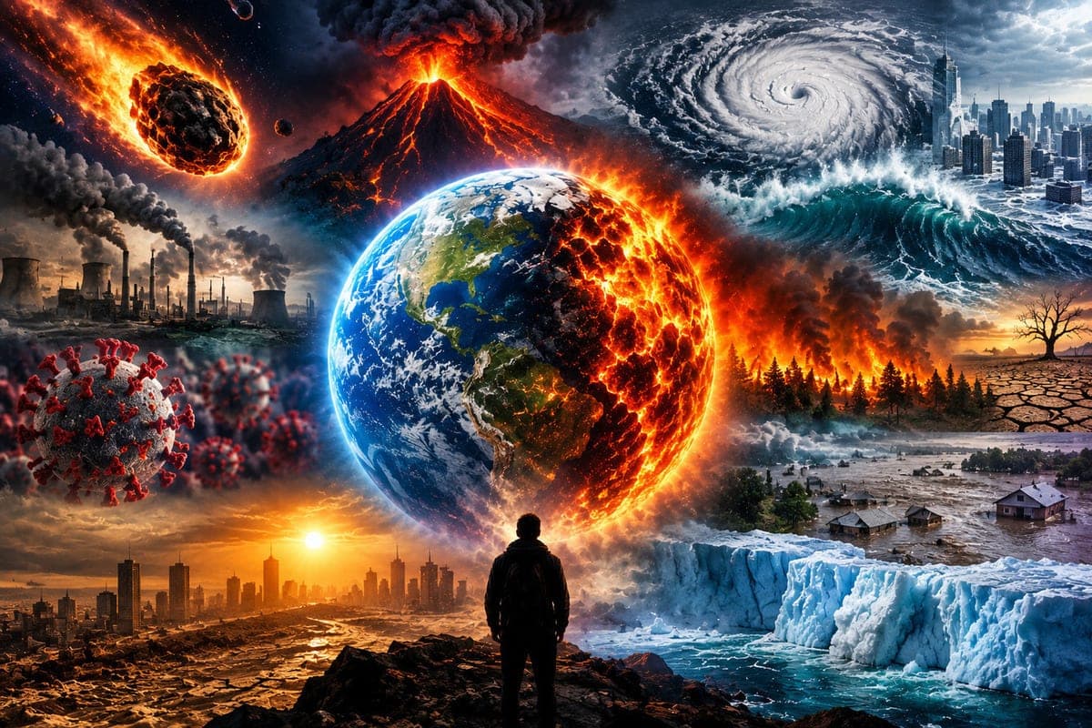 Mankind predicted destruction by 2100 due to 17 catastrophic threats