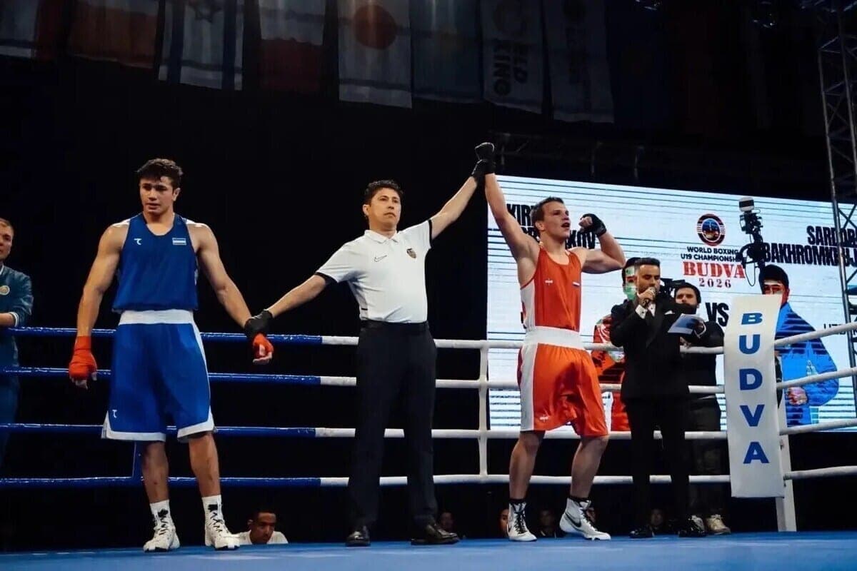 Boxer from Velikiy Luk Kirill Korshakov became world champion among athletes under 19 years