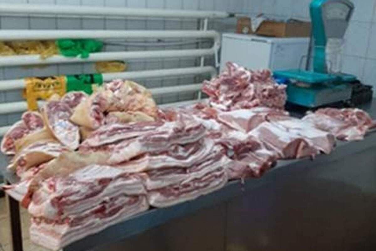 В Железногорске пресекли продажу свиной печени без ветеринарных документов