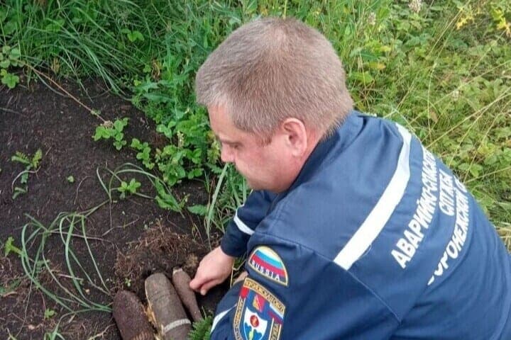Под Воронежем уничтожили 17 боеприпасов прошлого столетия