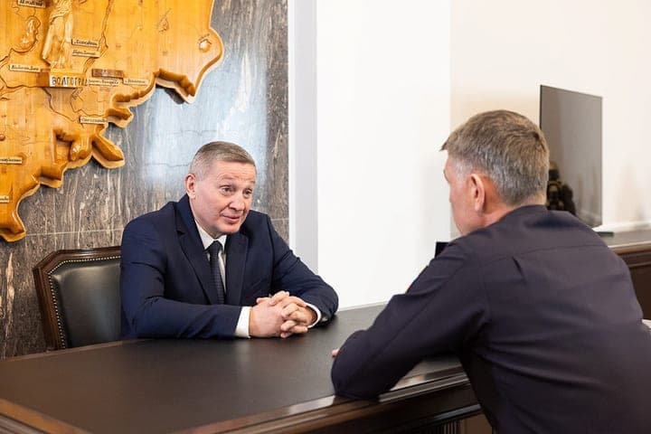 Volgograd Governor met with the head of the FSSP
