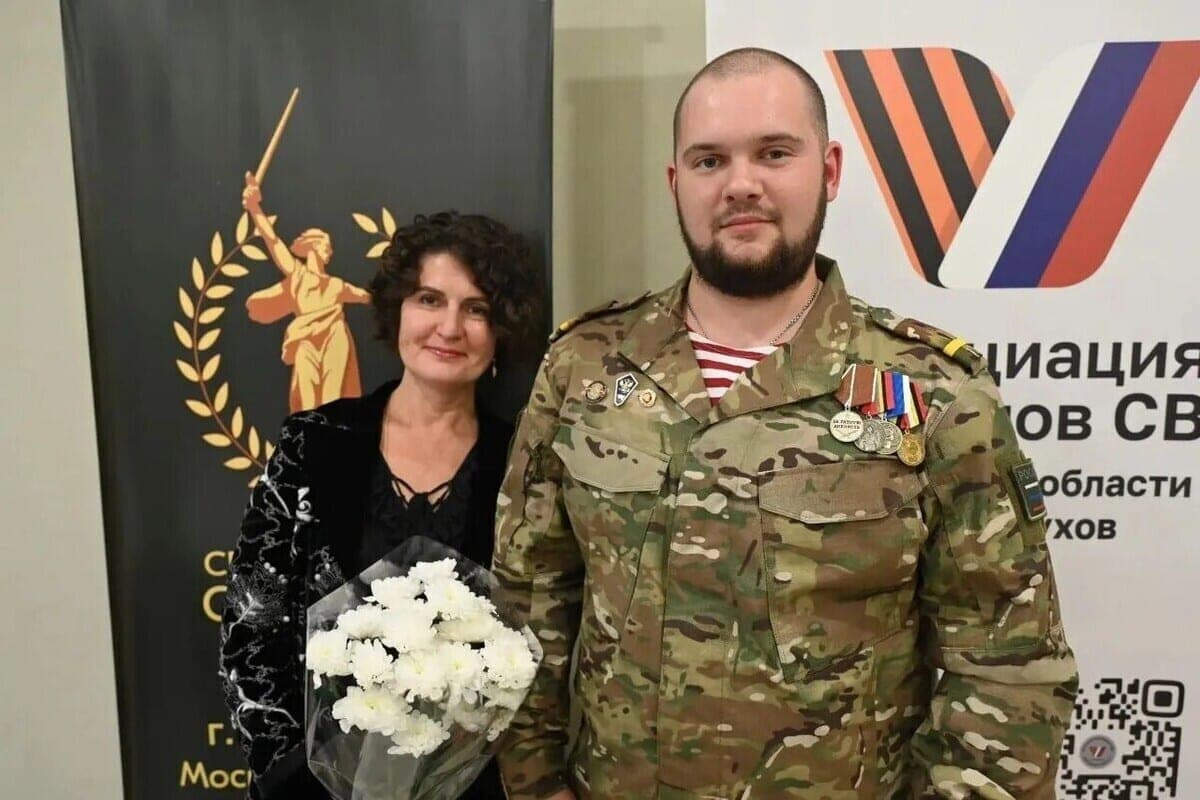 24-year-old Serpukhovich became a sapper in the Kursk region