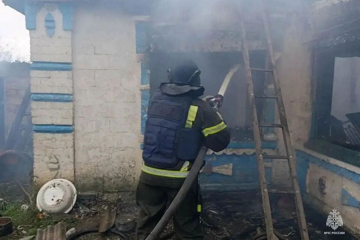 The tragedy in the Mikhailovsky district: Elderly man killed in fire