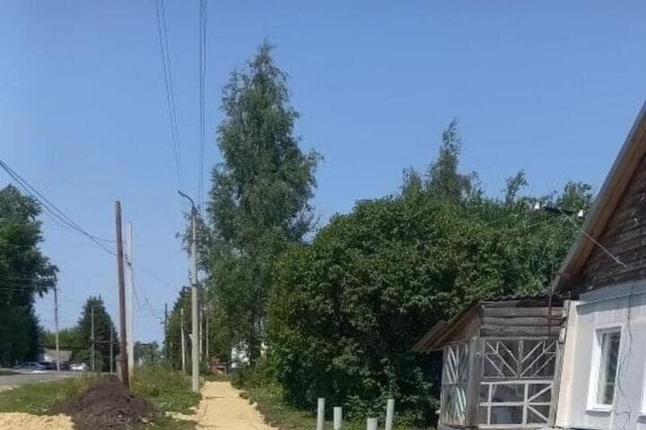 В Спасске обновляют шесть городских тротуаров