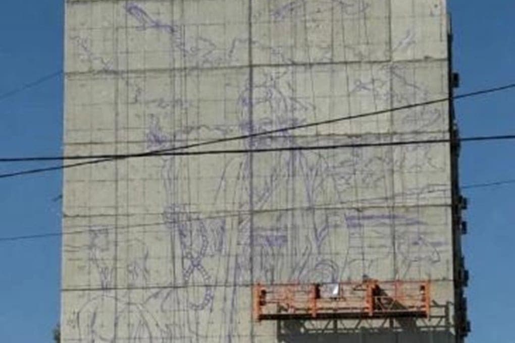 There will be another mural in Elista