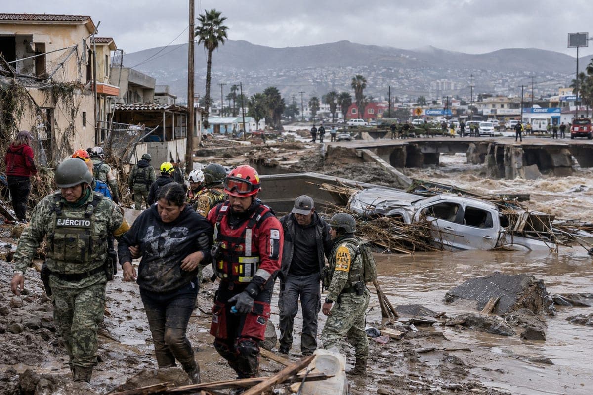 Eight dead and four missing after Cyclone Rachel strikes Mexico