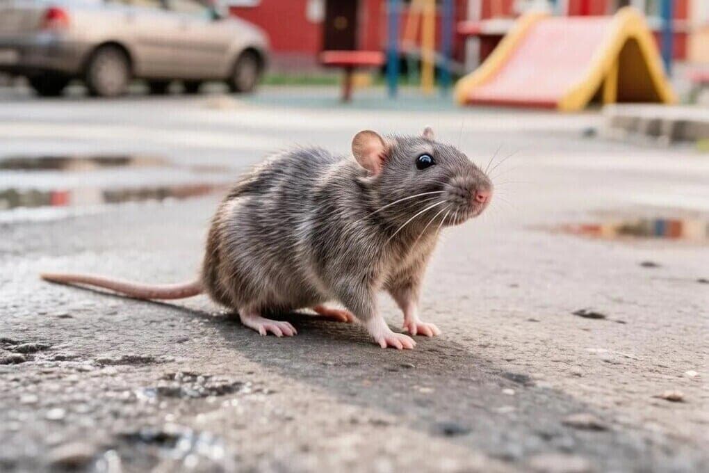 In Krasnogorsk, a rat attacked a man