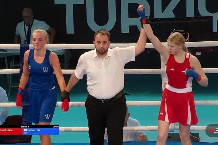 Yaroslavl schoolgirl reached the final of the European championship in boxing