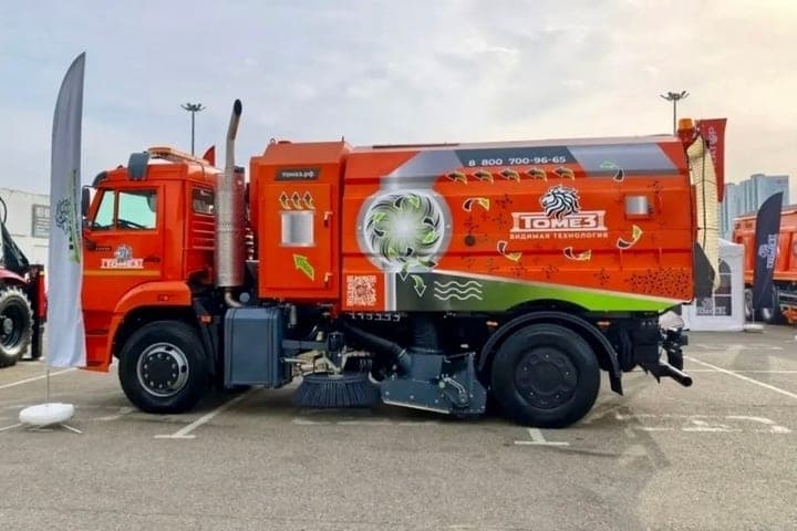 Орловская «Спецавтобаза» принимает участие в международной выставке «Дорога 2026»