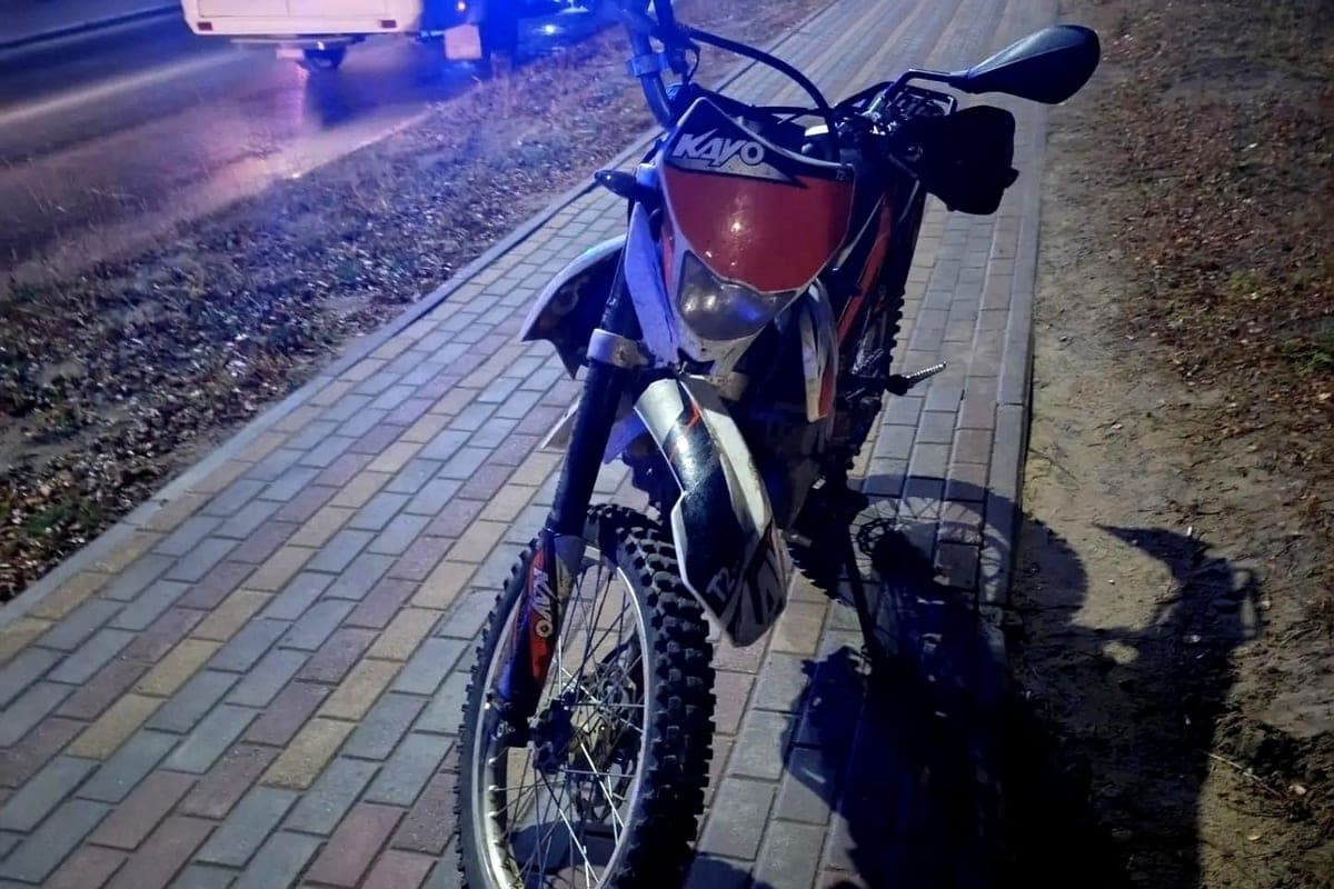 Полиция НАО просит очевидцев помочь установить личность скрывшегося мотоциклиста