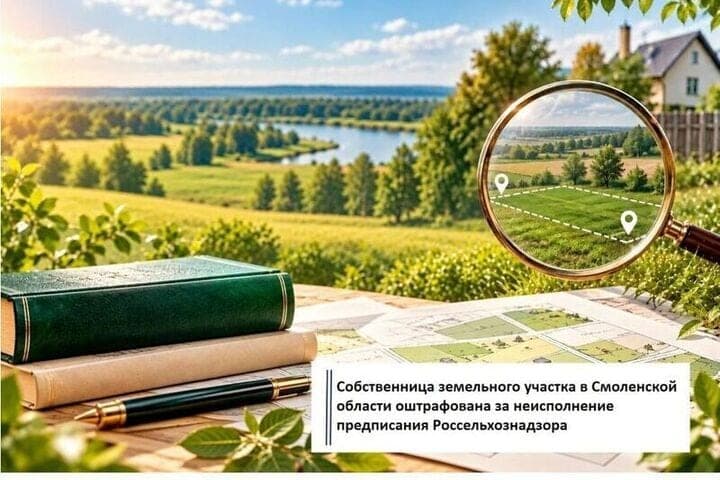 The owner of land in the Vyazemsky district was fined for failure to comply with the regulations of the Rosselkhoznadzor