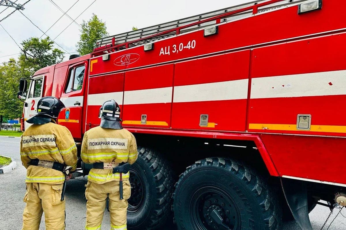 During the day Ryazan fire fighters extinguished five fires