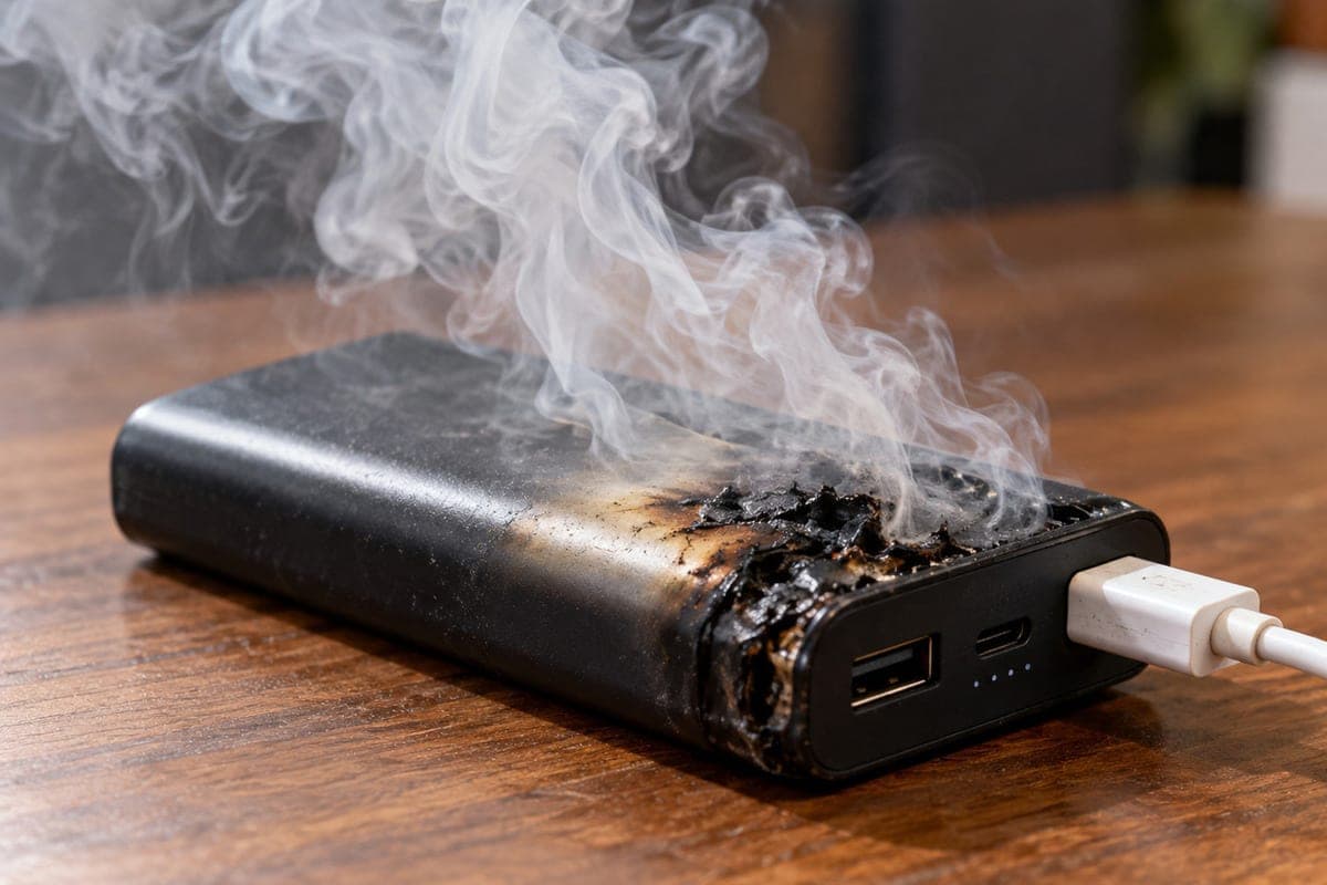 Powerbank caught fire in the plane IndiGo: the liner urgently sat down