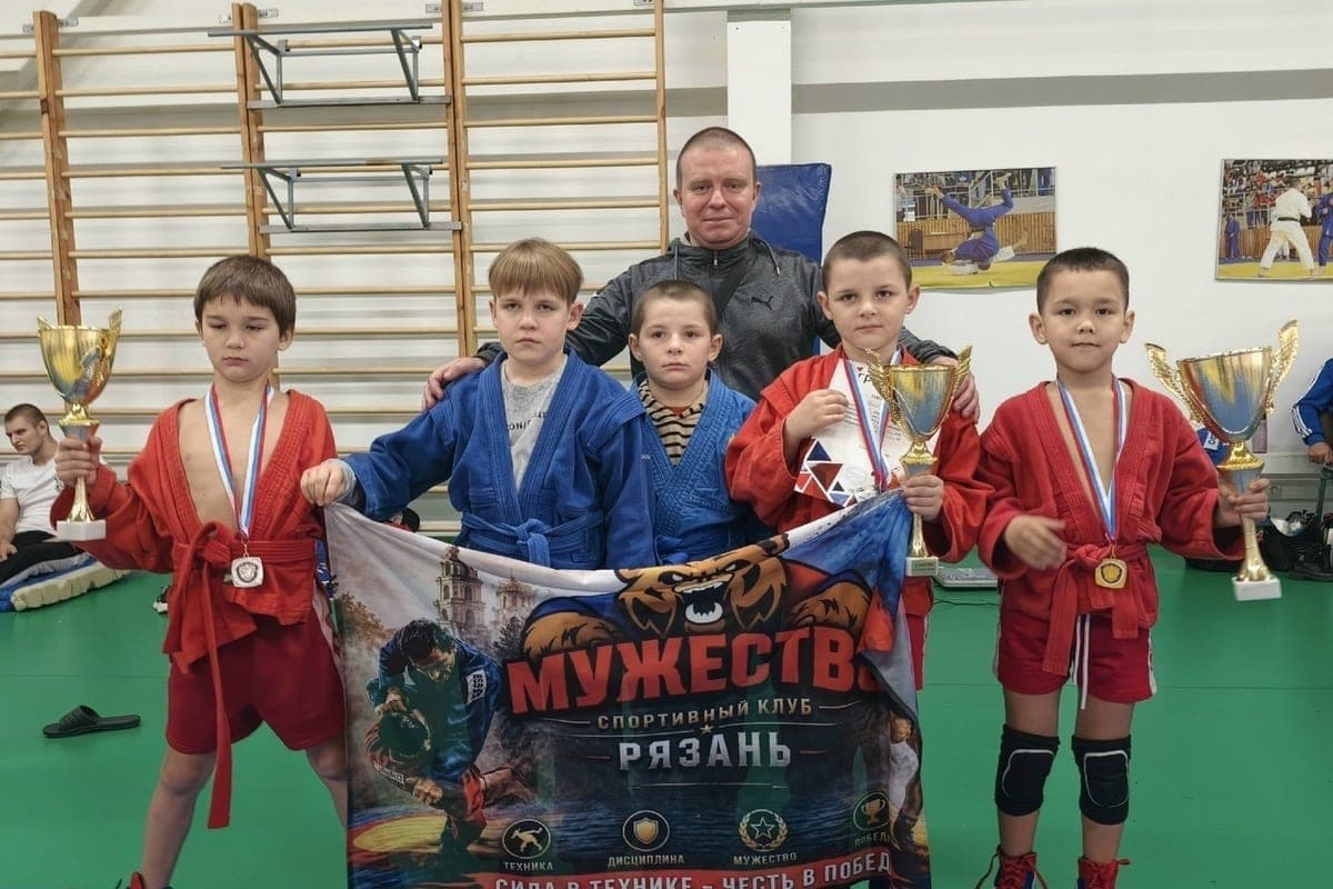 Young Ryazan athletes won “silver” competitions in sambo