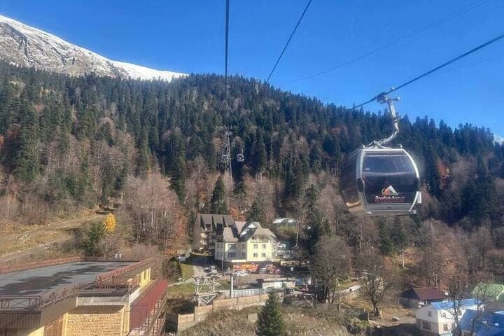 Dombai entered the top 5 popular destinations for the New Year holidays