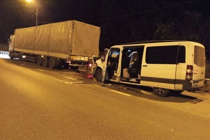 On the highway M-1 there was a fatal accident