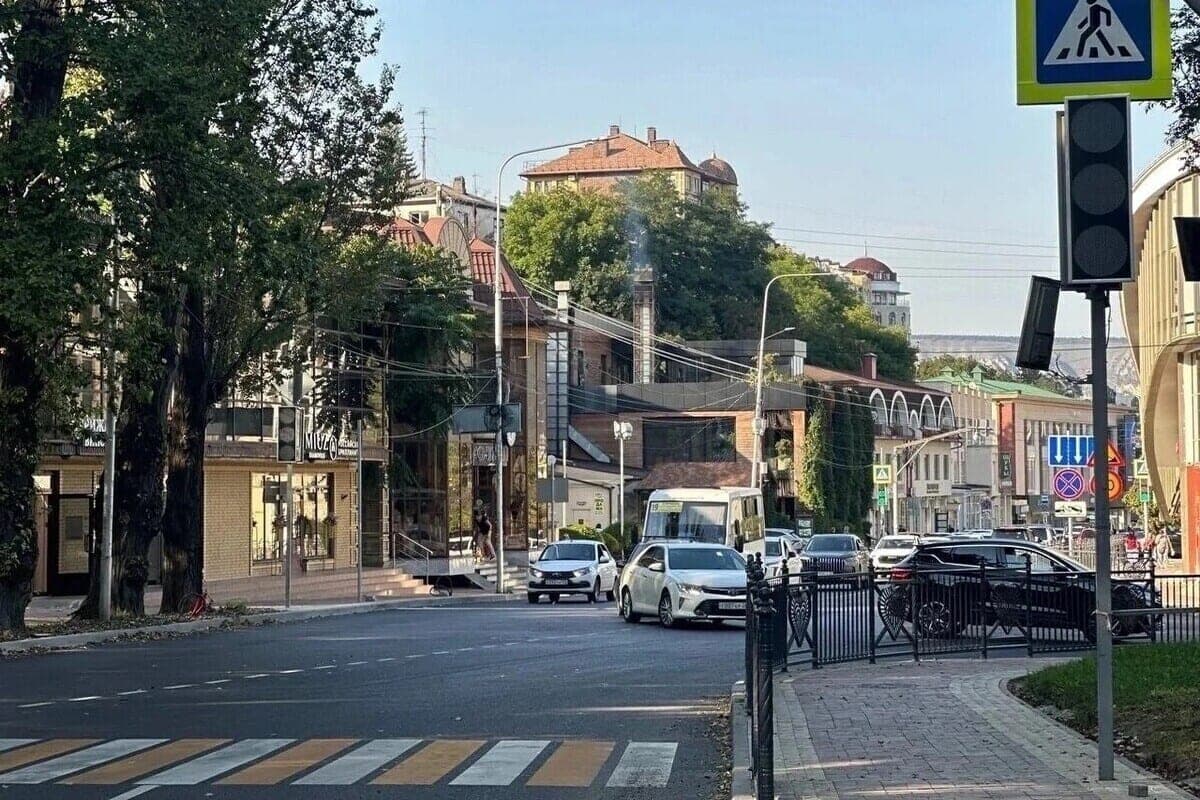 In Kislovodsk repaired three central roads