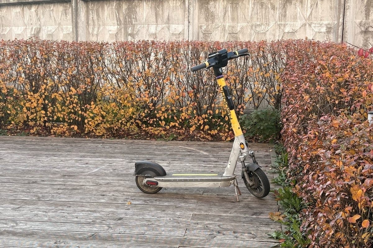 The season of electric scooters ended in Krasnoyarsk