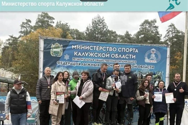 Kaluga officials take medals at track and field cross