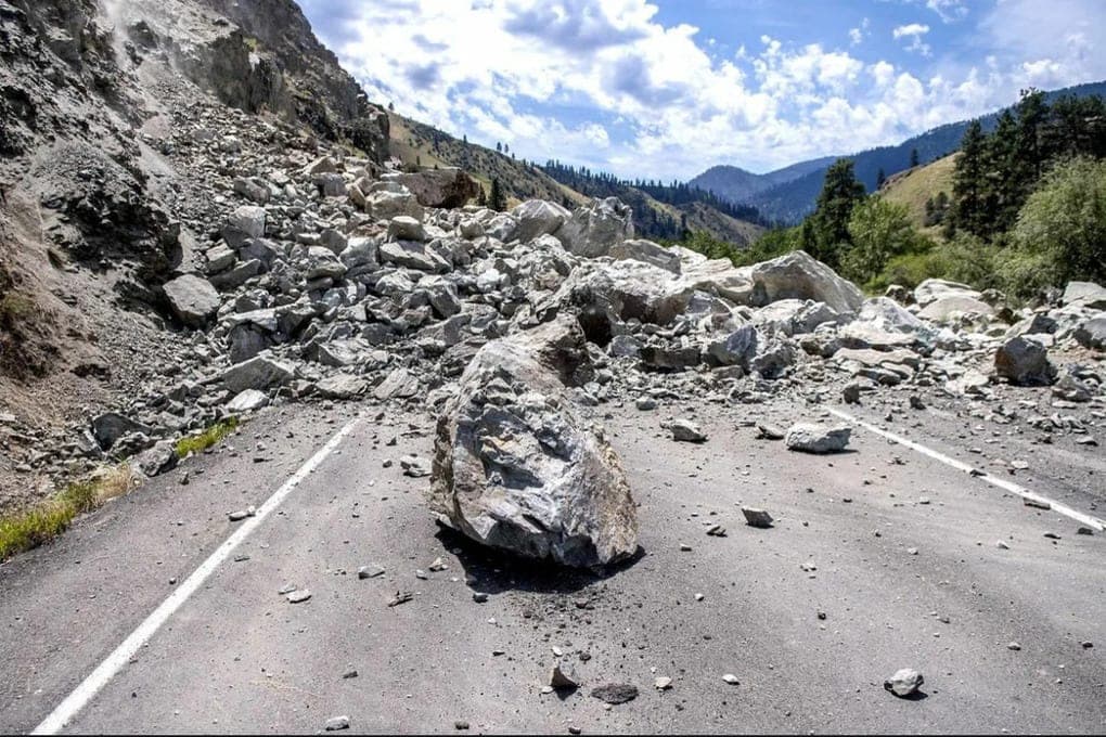 In Dagestan there was a stonefall