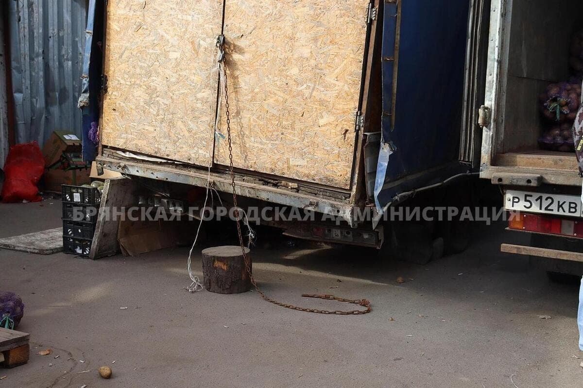 In Fokinsky district of Bryansk dismantled illegal trading point