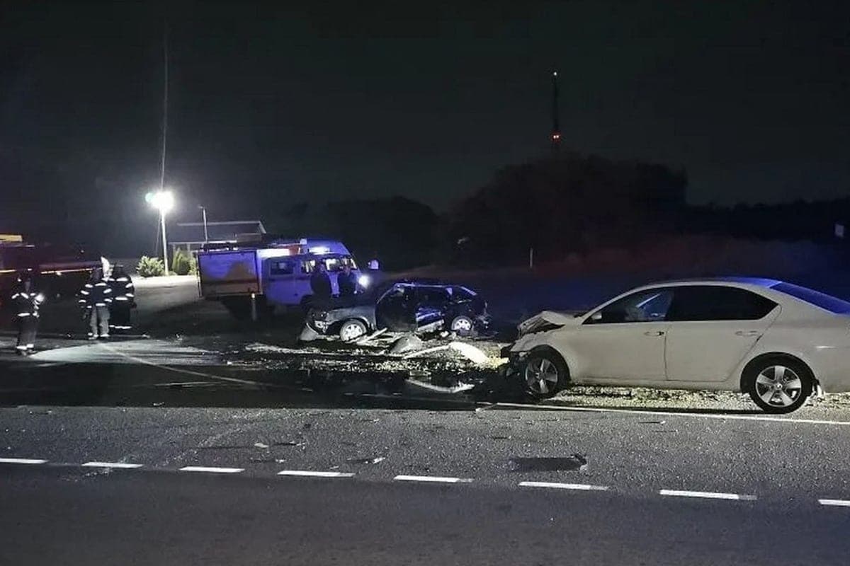 In the Ramon district in an accident with two cars injured a person