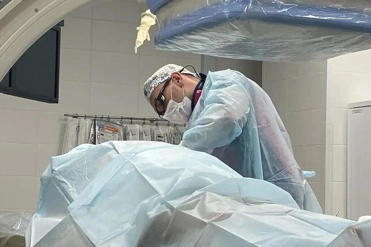 Omich nearly died from constant fainting