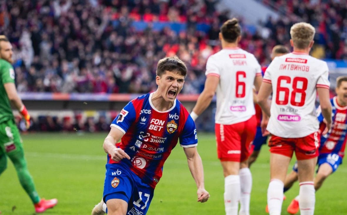 CSKA defeated Spartak thanks to the fastest goal since 2017